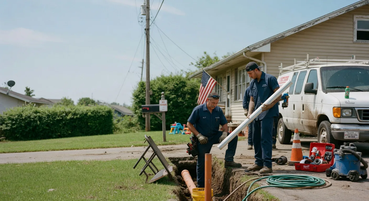 Sewer Line Inspection in Gay, GA
